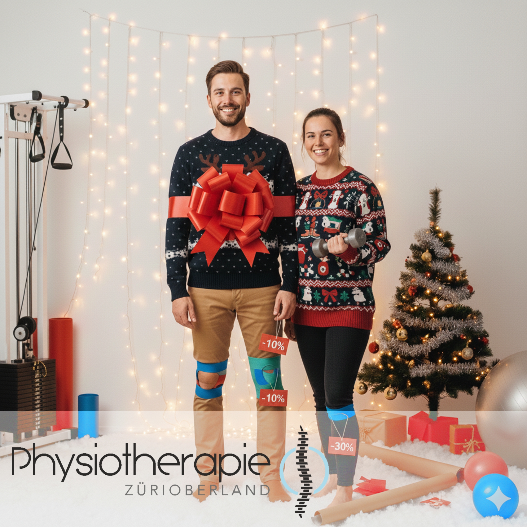 Merry Xmas 2025 - Physiotherapie ZüriOberland AG